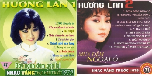 Hương Lan <br> Mưa đêm ngoại ô & 7 ngàn đêm ghép lại
